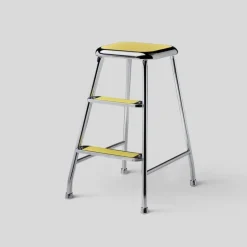 Best Stegpall Lindqvistpallen Krom Gul Pallar