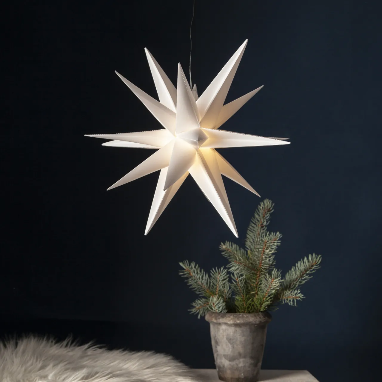 Outlet Stjärna Alice 35cm Utebelysning|Julbelysning