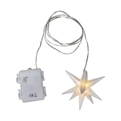 Stjärna Alice 10cm Utebelysning|Julbelysning