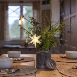 Stjärna Alice 10cm Utebelysning|Julbelysning