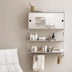 Outlet Stång Metall 58 cm beige String Tillbehör