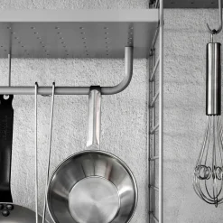 Clearance Stång Metall 58 cm grå String Tillbehör