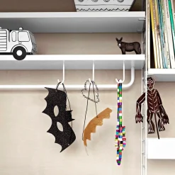 New Stång Metall 58 cm vit String Tillbehör