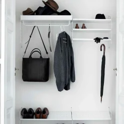 New Stång Metall 58 cm vit String Tillbehör