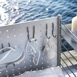 Clearance Stolpe h87 x Ø2 cm galvaniserat String Tillbehör