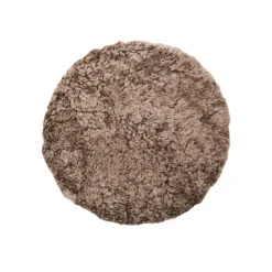 Outlet Stolsdyna Fårö fårskinn 34 cm brun Stolsdynor