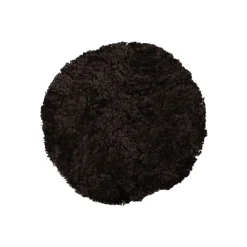 Stolsdyna Fårö fårskinn 34 cm mörkbrun Stolsdynor