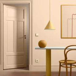 Taklampa Toniton Cone 30cm Gul Taklampor|Lampor