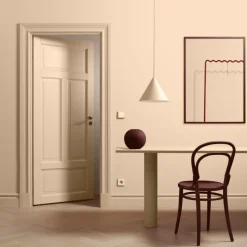 New Taklampa Toniton Cone 30cm Creme Taklampor