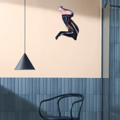 New Taklampa Toniton Cone 30cm Blå Taklampor|Lampor