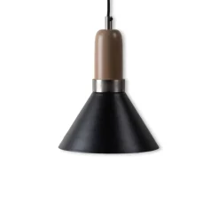 Outlet Taklampa Yumi L svart/beige Lampor|Taklampor