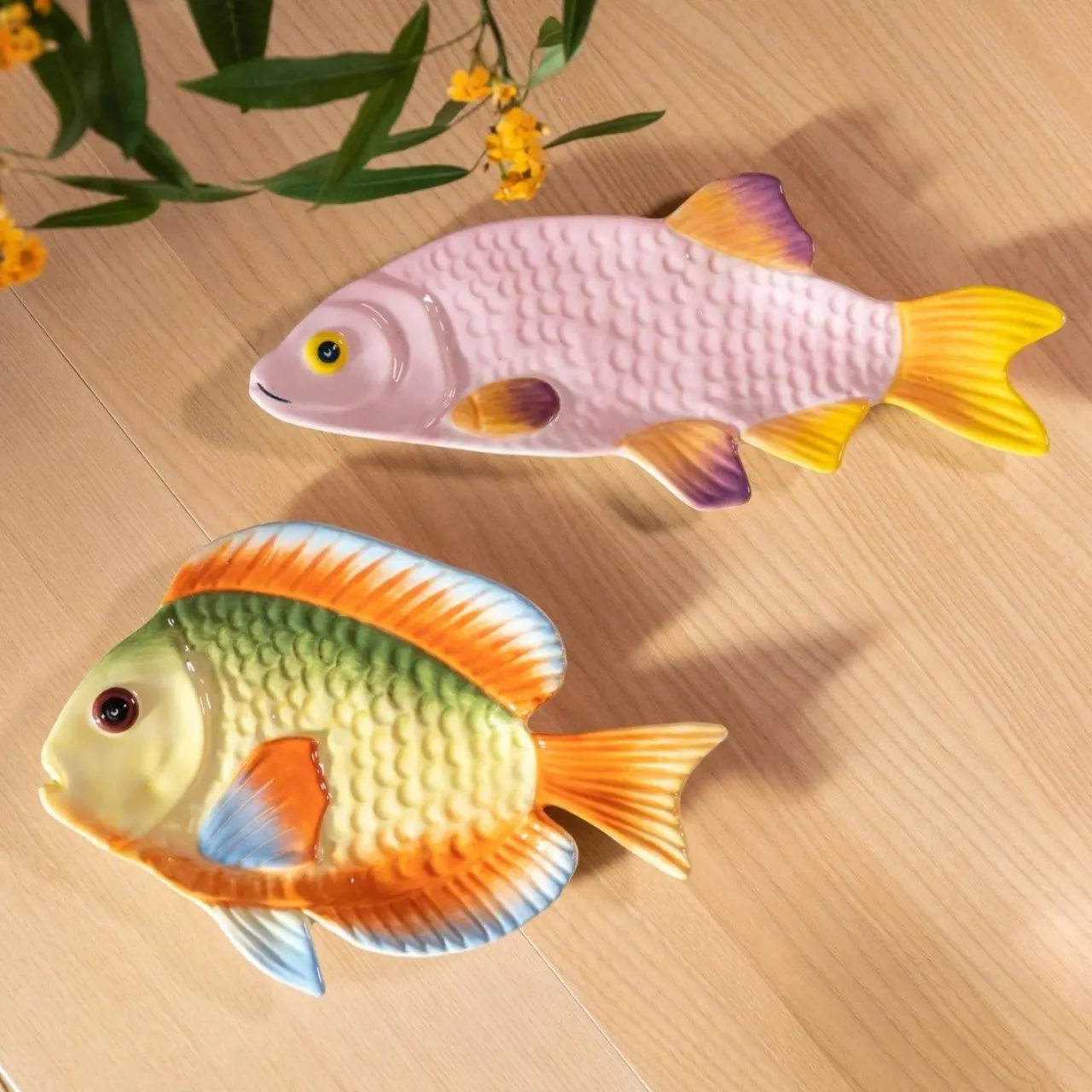 Outlet Tallrik fisk rainbow Tallrikar|Köksinredning