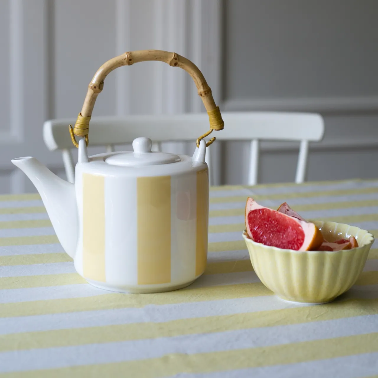 Online Tekanna med bambuhandtag 1,2 L Köksinredning|Tillagning & Redskap