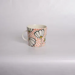 Clearance Tekopp 40 ml Prästkrage orange prick Köksinredning|Julporslin