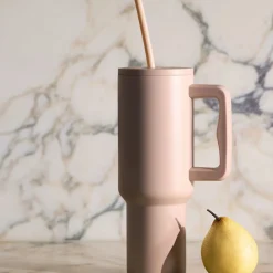 Discount Termosmugg med handtag 1,18 L rosa Tekoppar|Kaffekoppar