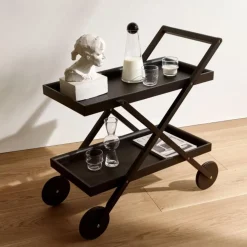 Discount Tevagn Exit svart Sideboards & Skåp|Serveringsvagn