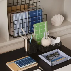 Clearance Tidningsställ Koster 37x18x32 cm Svart Småförvaring|Skrivbordstillbehör