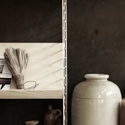 Sale Tidskriftshylla Trä 58x30 ask String Hyllplan