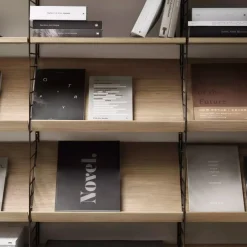 Sale Tidskriftshylla Trä 78x30 beige String Tillbehör