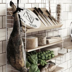 Discount Tidskriftshylla Trä 78x30 ek String Hyllplan