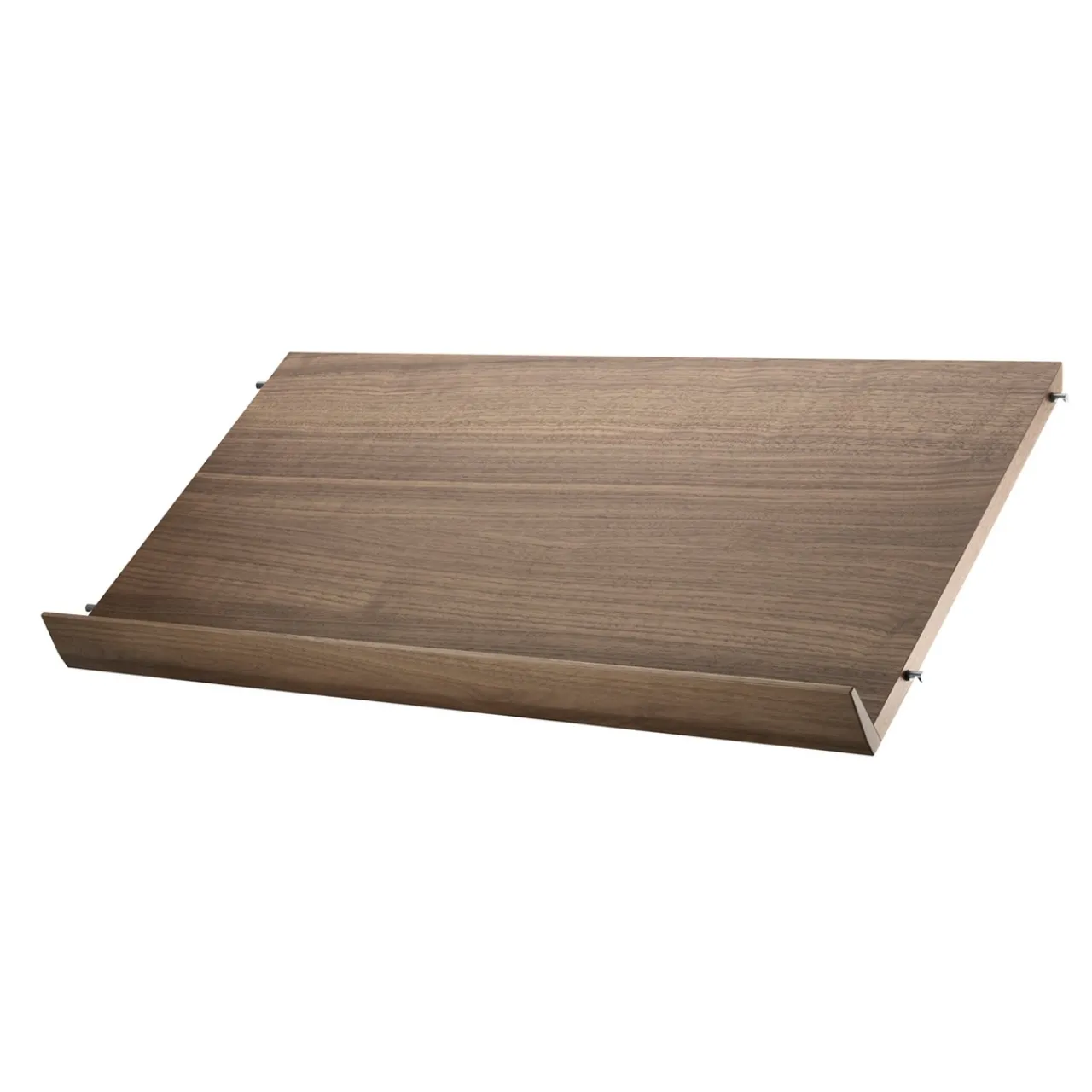 Online Tidskriftshylla Trä 78x30 valnöt String Hyllplan