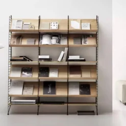 Clearance Tidskriftshylla 78x30 String Tillbehör|Hyllor