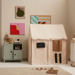 Clearance Tält Lekhus Natur Barn Leksaker|Barnrum