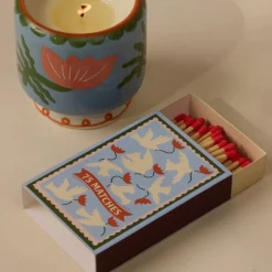 Outlet Tändstickor Adopo Flower Orange Tändstickor|Ljusstakar & Lyktor