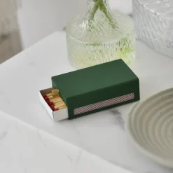 Tändsticksfodral Three Star Grön Tändstickor|Till Julklappsspelet