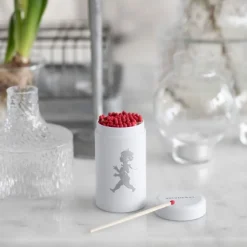 Tändsticksrör Vit Tändstickor|Ljusstakar & Lyktor