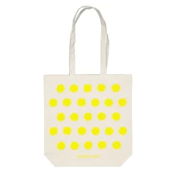 Outlet Tote bag Designtorget Prick Gul Tote Bags|Axelväskor
