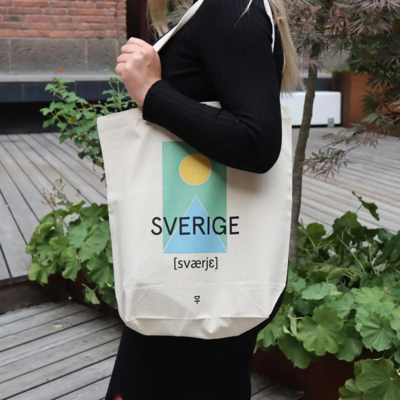 Tote bag SVERIGE Tote Bags|Axelväskor