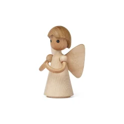 Online Träfigur Aura Angel 9cm Barn Barnrum|Träfigurer