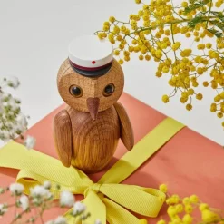 Sale Träfigur Clever Uggla 10 cm Ek Träfigurer|Julfavoriter