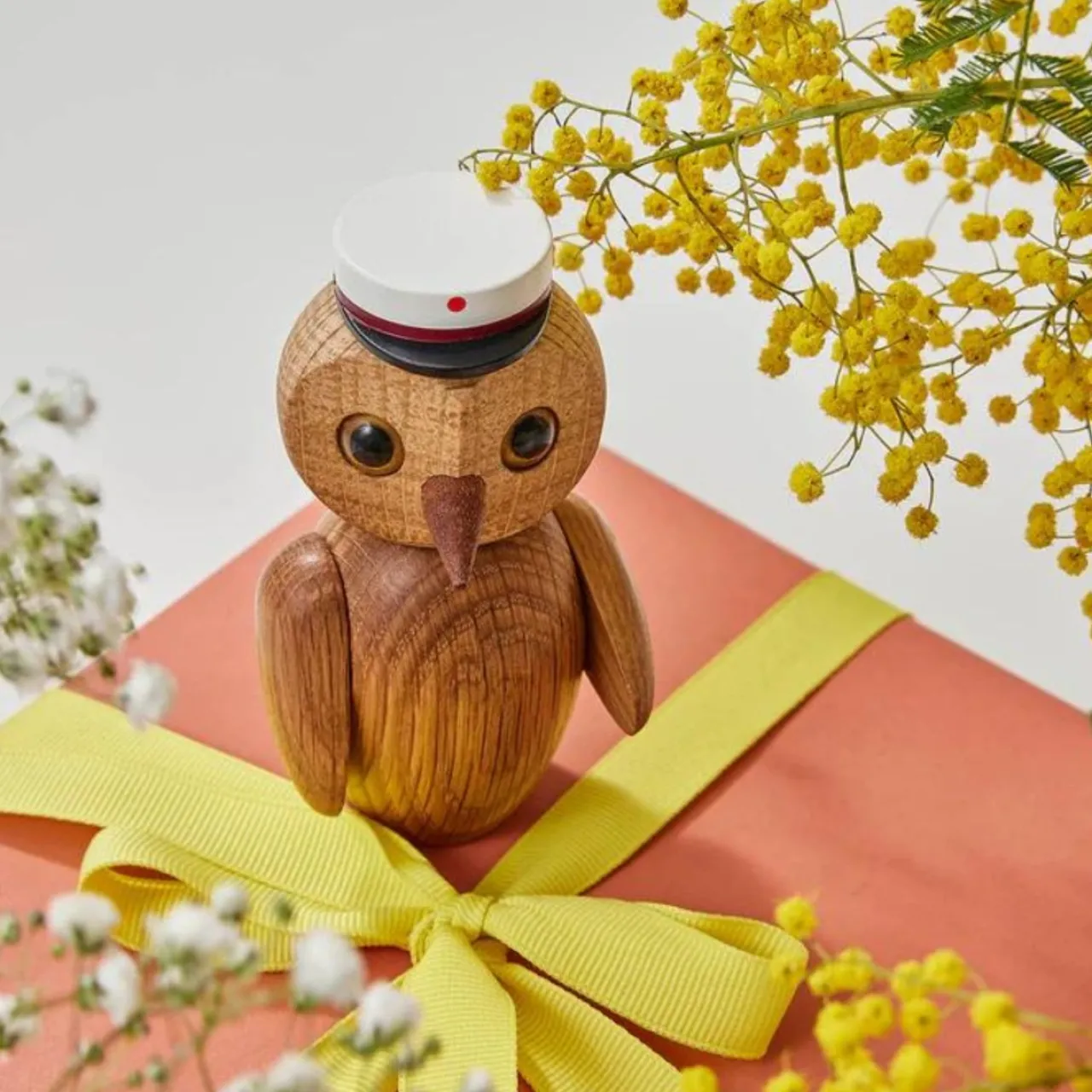 Sale Träfigur Clever Uggla 10 cm Ek Träfigurer|Julfavoriter