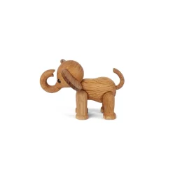 Online Träfigur Ella Elefant Baby 9 cm Ek/Lönn Barn Barnrum|Träfigurer