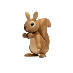 Online Träfigur Hazel Ekorre 11,5 cm Ek Barn Barnrum|Träfigurer