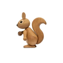 Online Träfigur Hazel Ekorre 11,5 cm Ek Barn Barnrum|Träfigurer