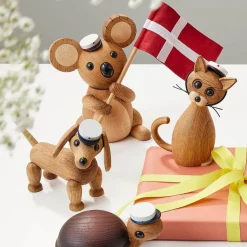 Online Träfigur Lucky The Cat 15,9 cm Ek Barn Barnrum|Träfigurer