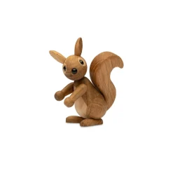 Träfigur Peanut Ekorrunge 8,5 cm Ek Barn Barnrum|Träfigurer