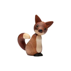 Best Träfigur Roxy Räv 10cm Barn Barnrum|Träfigurer