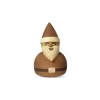 Träfigur Santa 10cm Novent|Julfavoriter