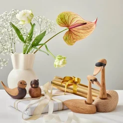 Hot Träfigur Soulmates Svalor 7 cm 2-pack Barn Barnrum|Träfigurer