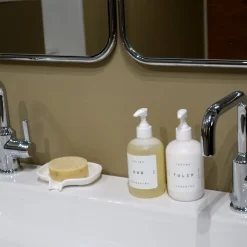 Discount Tvålfat Flow silikon vit Tvål & Handkräm