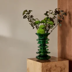 New Vas Alba 30 cm grön Vaser|Novent