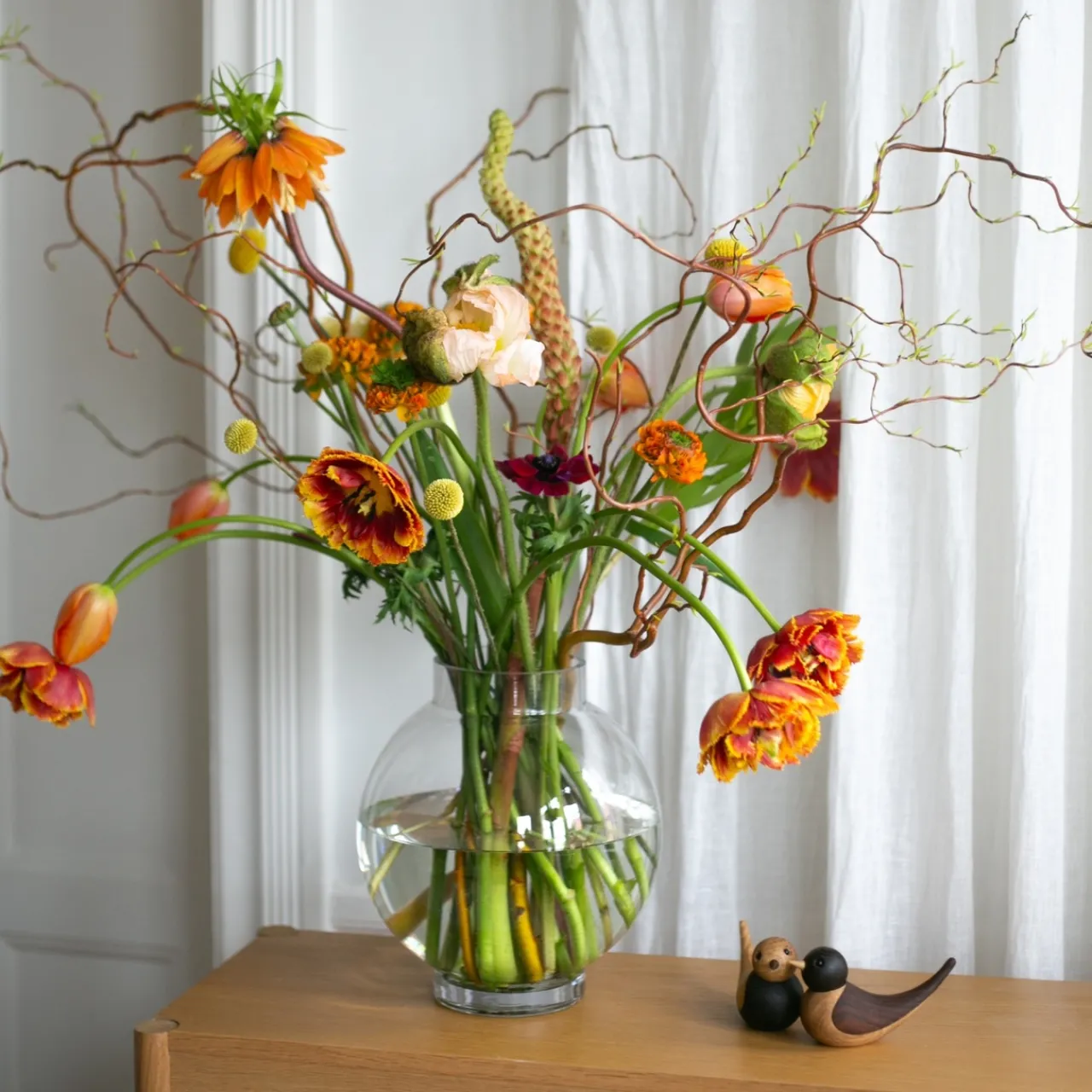 Hot Vas Dalia 26 cm klar Vaser|Adventspresenter