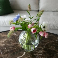 Hot Vas Dalia 26 cm klar Vaser|Adventspresenter