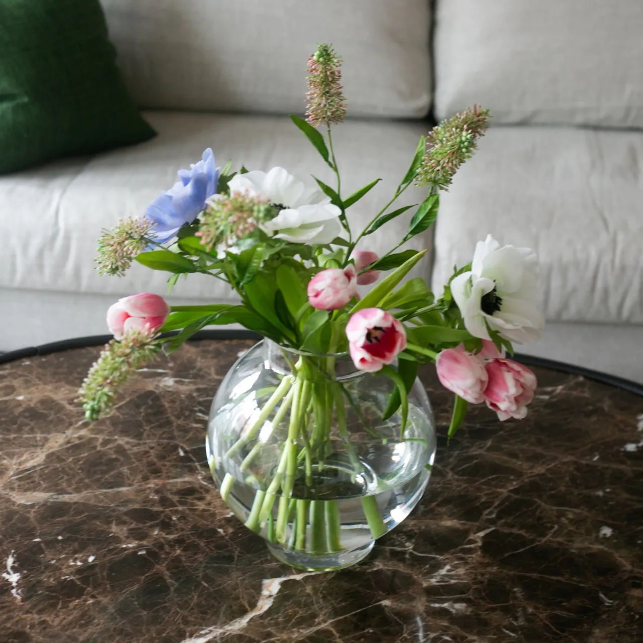 Hot Vas Dalia 26 cm klar Vaser|Adventspresenter