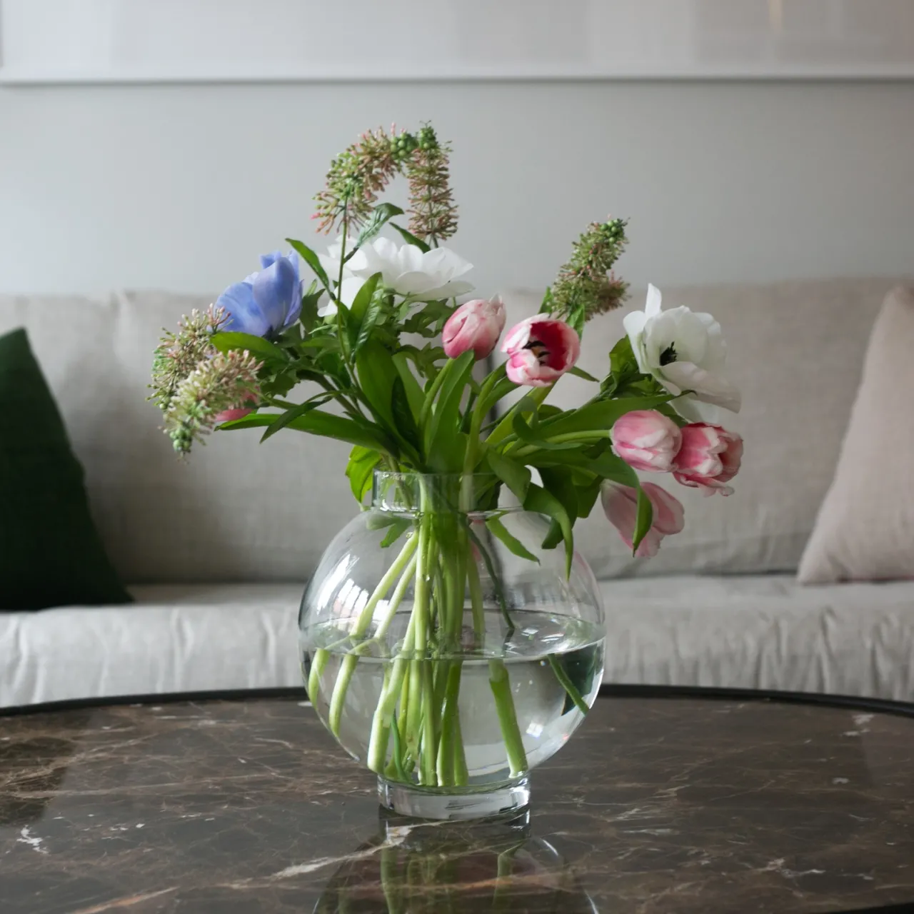 Hot Vas Dalia 26 cm klar Vaser|Adventspresenter