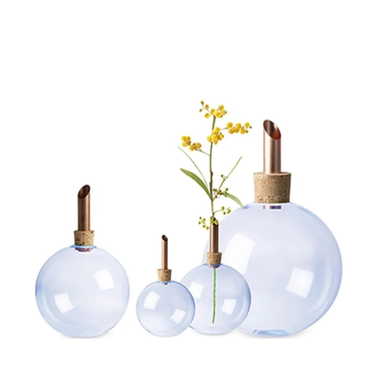 New Vas Glasilium D120 Blå Vaser